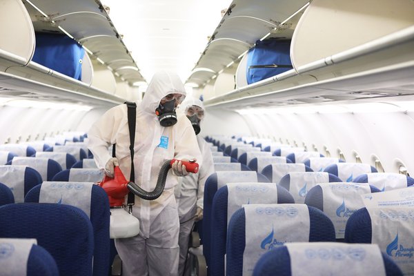 构建陆空防疫“安全网” 曼谷航空再提升机舱机场消毒程序标准